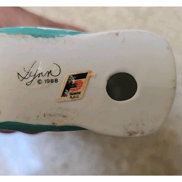 VTG Please Dont Smoke In My Home Turtle Decor No Smoking Sign Flambro Lynn 1988 - Picture 3 of 3